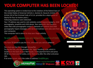 FBI Moneypak Virus