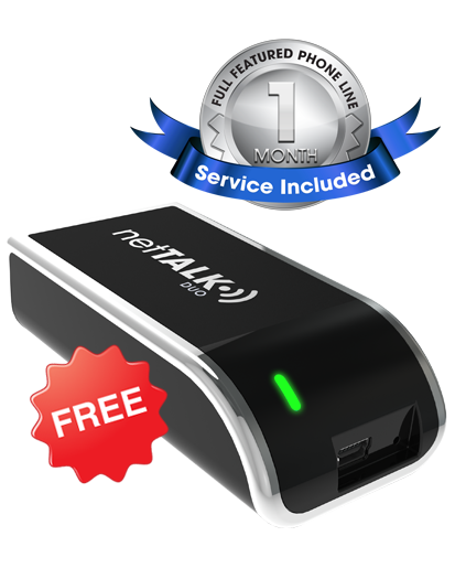 Get a Free VOIP device, alternative to giving up your landline